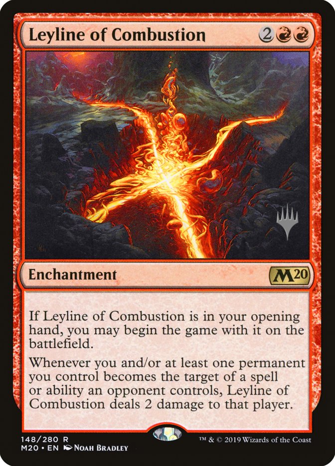 Leyline of Combustion (Promo Pack) [Core Set 2020 Promos] | Gate City Games LLC