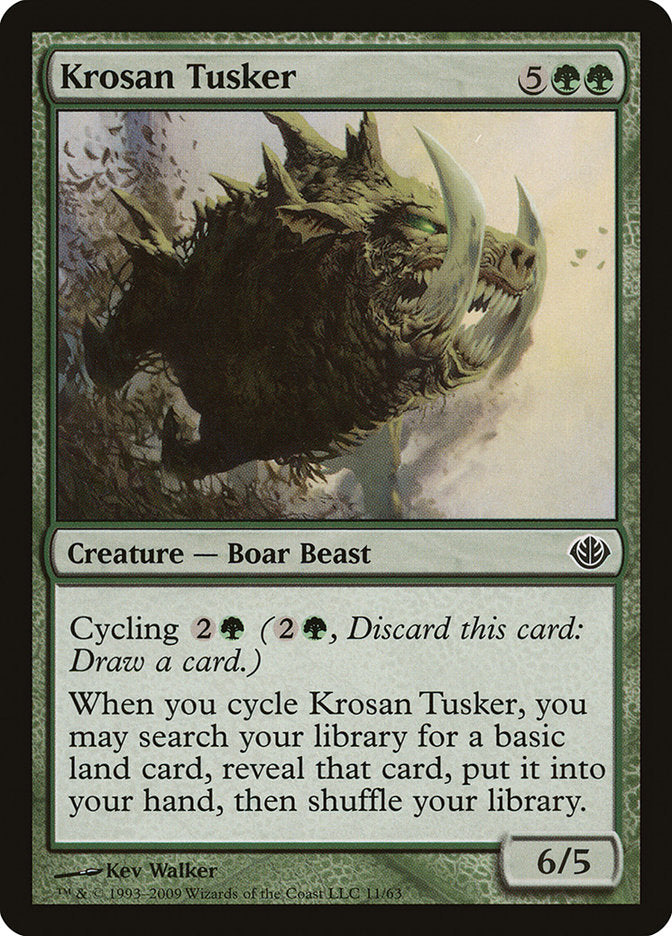 Krosan Tusker [Duel Decks: Garruk vs. Liliana] | Gate City Games LLC