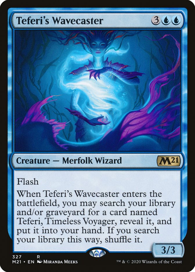 Teferi's Wavecaster [Core Set 2021] | Gate City Games LLC