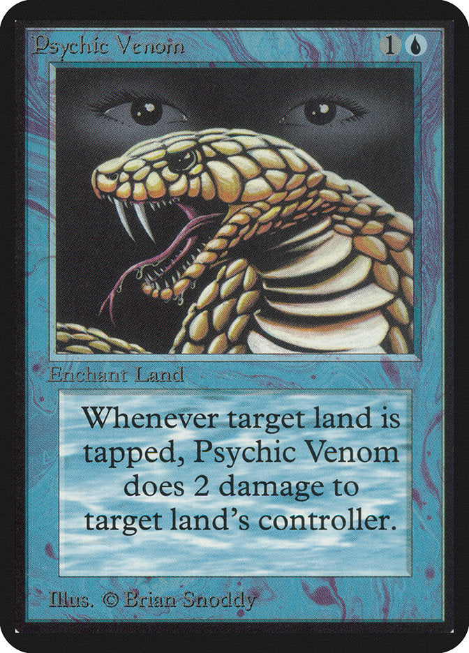 Psychic Venom [Alpha Edition] | Gate City Games LLC