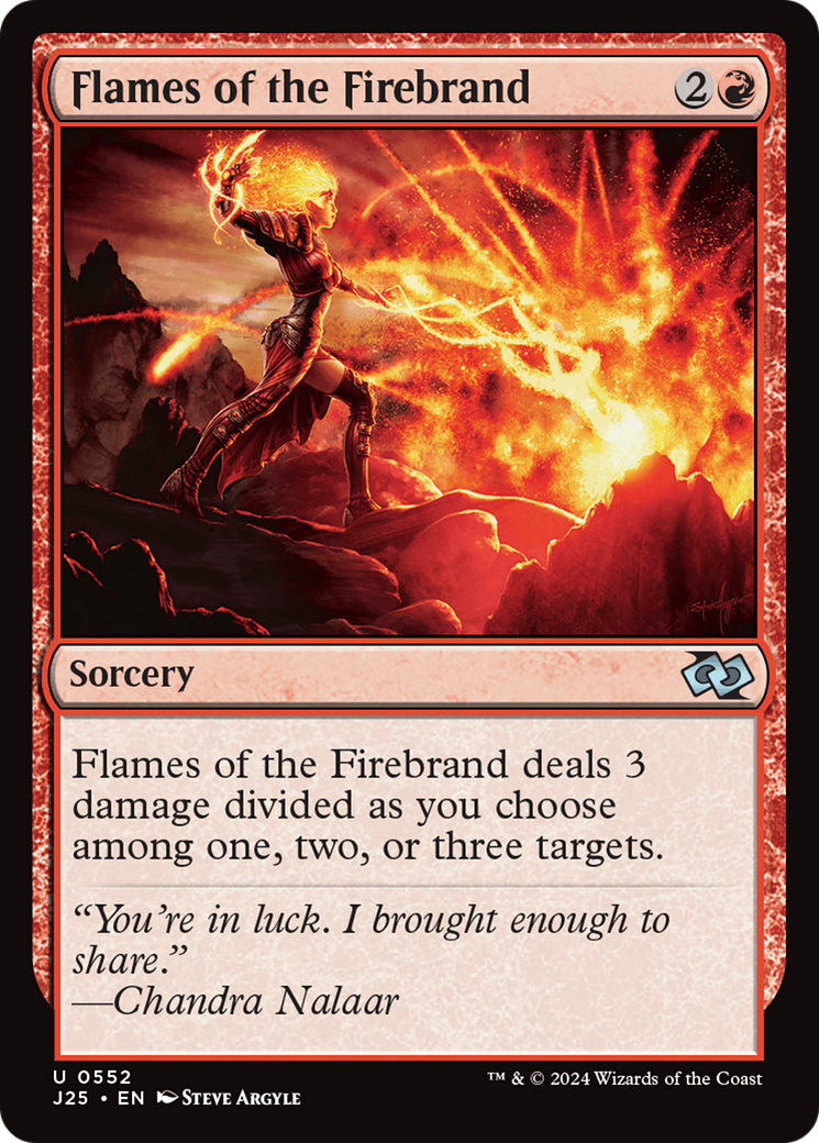Flames of the Firebrand [Foundations Jumpstart] | Gate City Games LLC