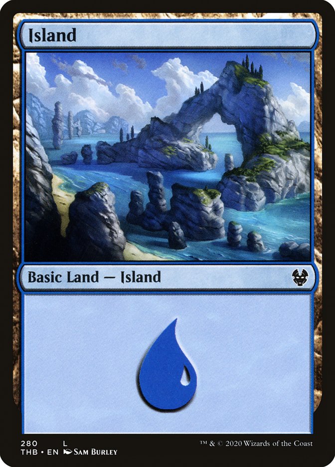 Island (280) [Theros Beyond Death] | Gate City Games LLC