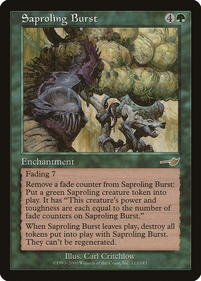 Saproling Burst [Nemesis] | Gate City Games LLC