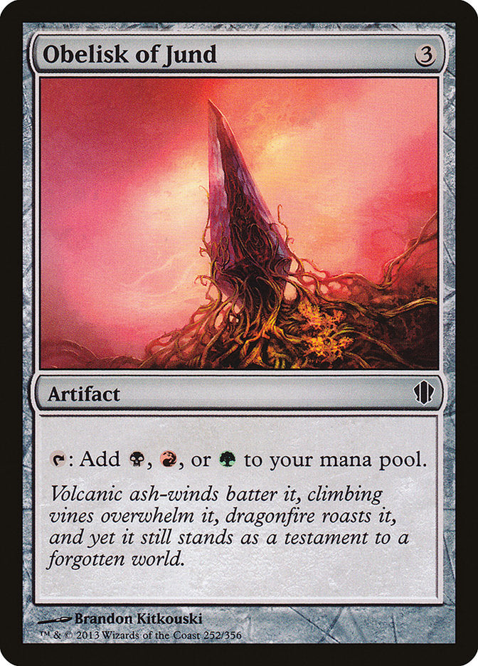 Obelisk of Jund [Commander 2013] | Gate City Games LLC