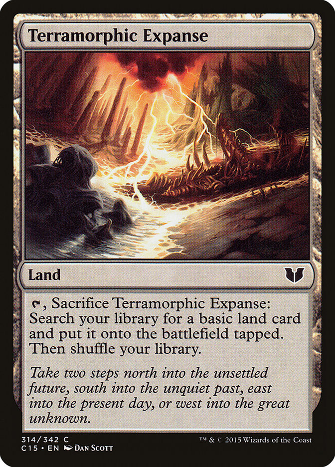 Terramorphic Expanse [Commander 2015] | Gate City Games LLC