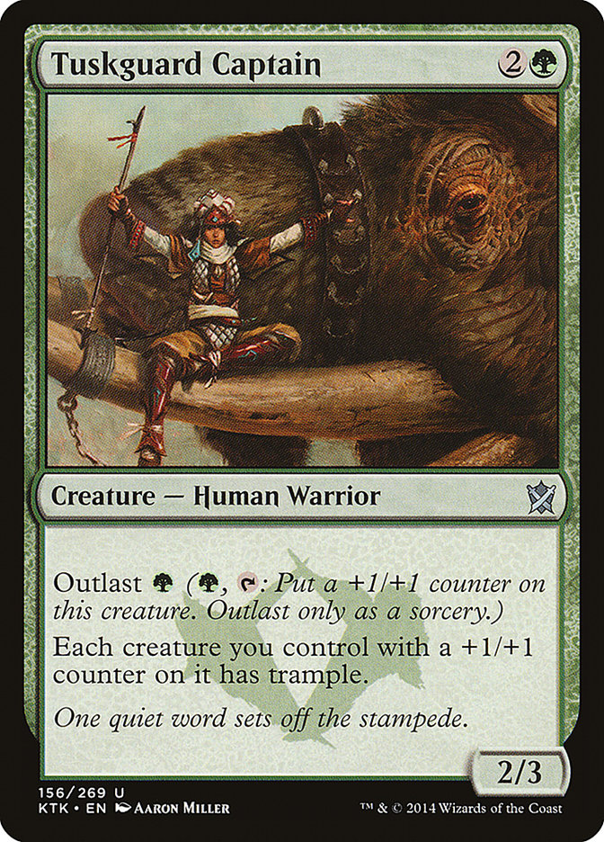 Tuskguard Captain [Khans of Tarkir] | Gate City Games LLC
