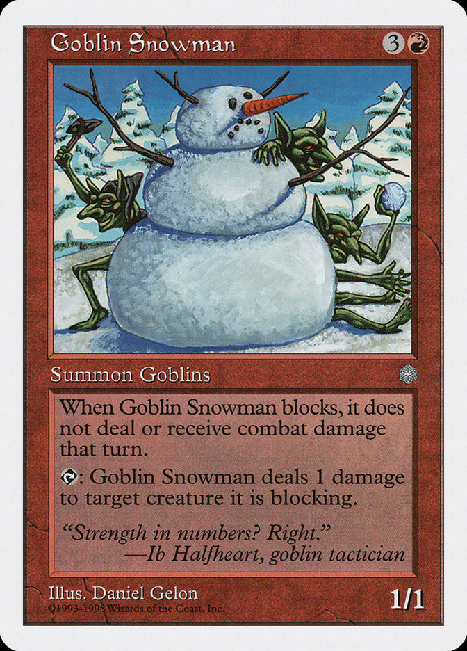 Goblin Snowman [Anthologies] | Gate City Games LLC