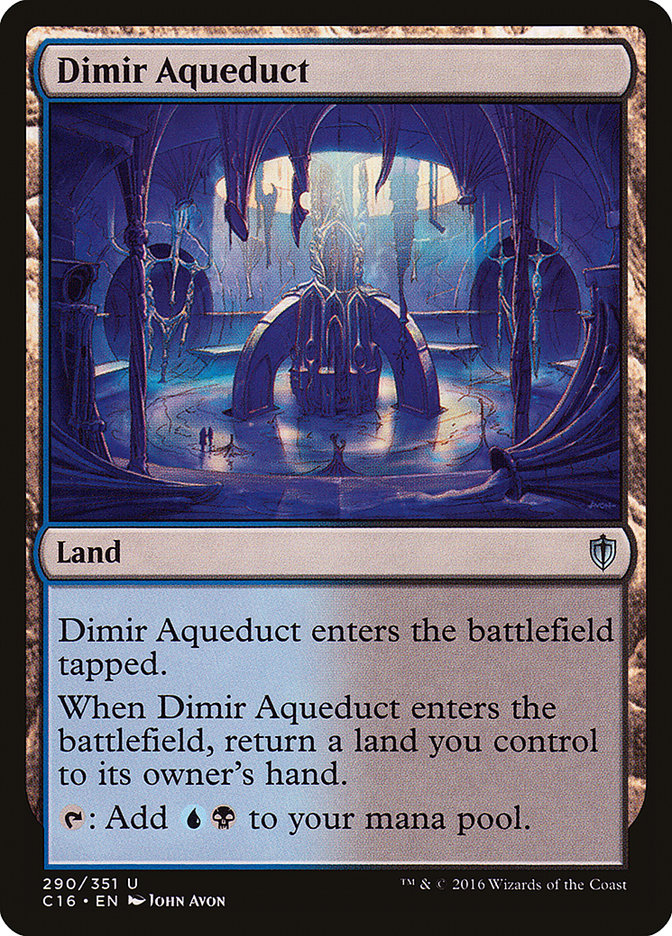 Dimir Aqueduct [Commander 2016] | Gate City Games LLC