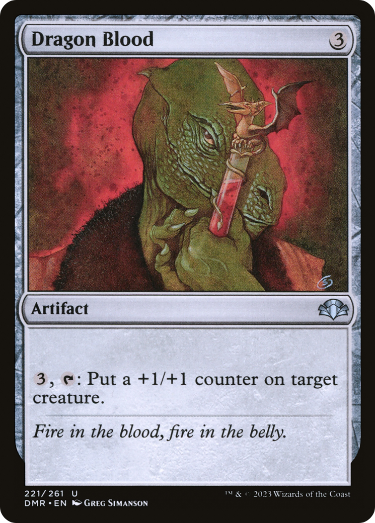 Dragon Blood [Dominaria Remastered] | Gate City Games LLC