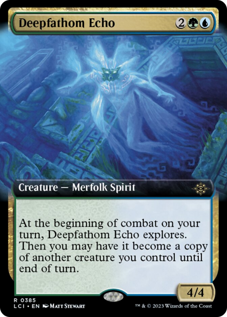 Deepfathom Echo (Extended Art) [The Lost Caverns of Ixalan] | Gate City Games LLC