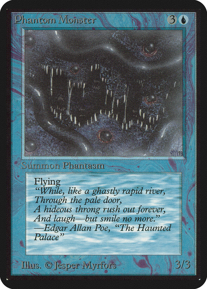Phantom Monster [Alpha Edition] | Gate City Games LLC