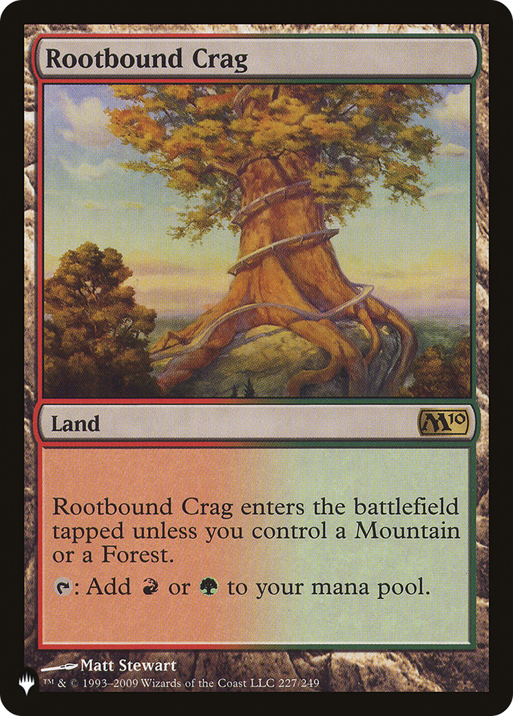 Rootbound Crag [The List] | Gate City Games LLC