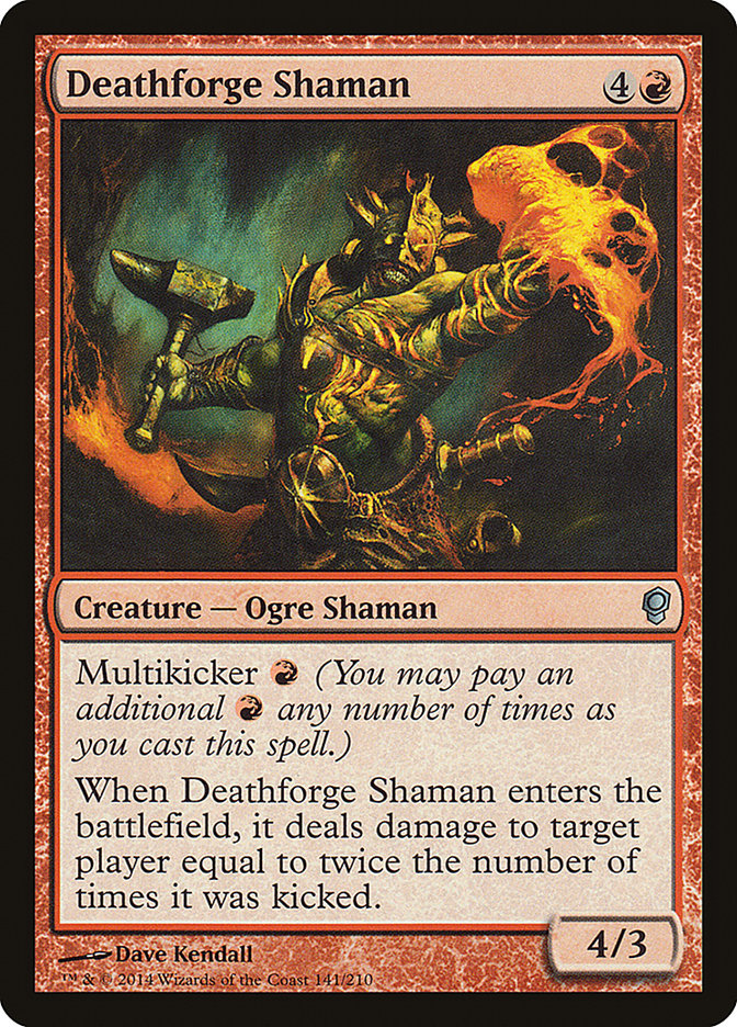 Deathforge Shaman [Conspiracy] | Gate City Games LLC