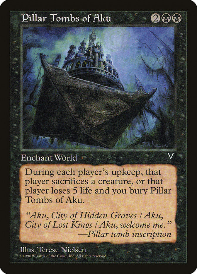 Pillar Tombs of Aku [Visions] | Gate City Games LLC