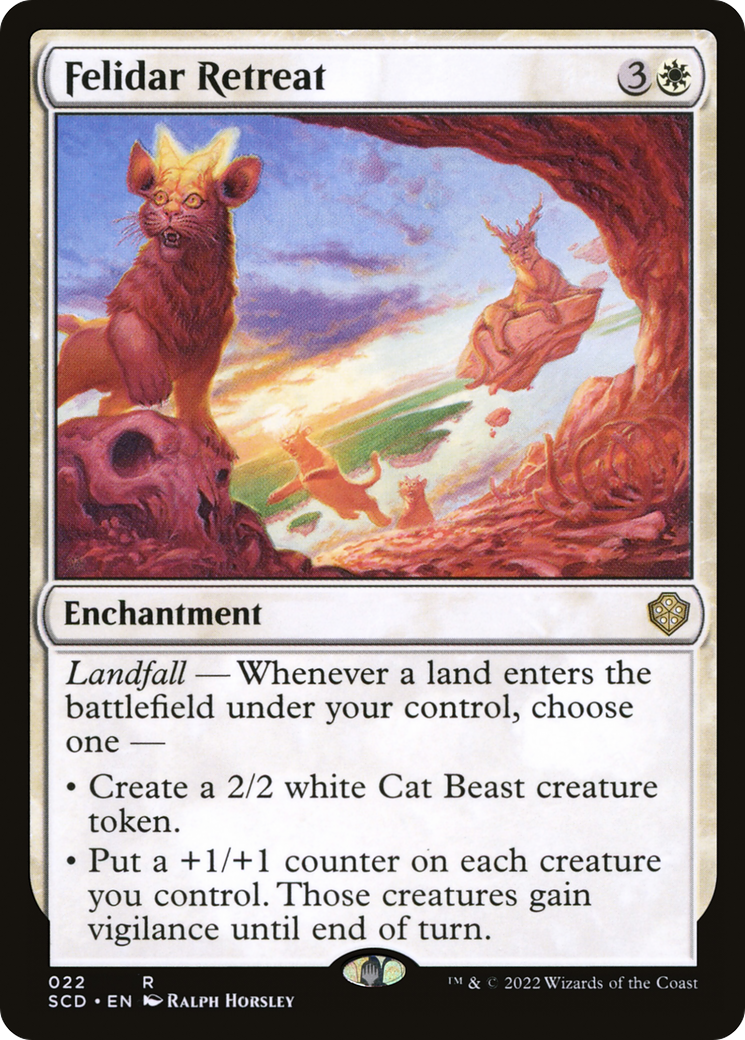 Felidar Retreat [Starter Commander Decks] | Gate City Games LLC