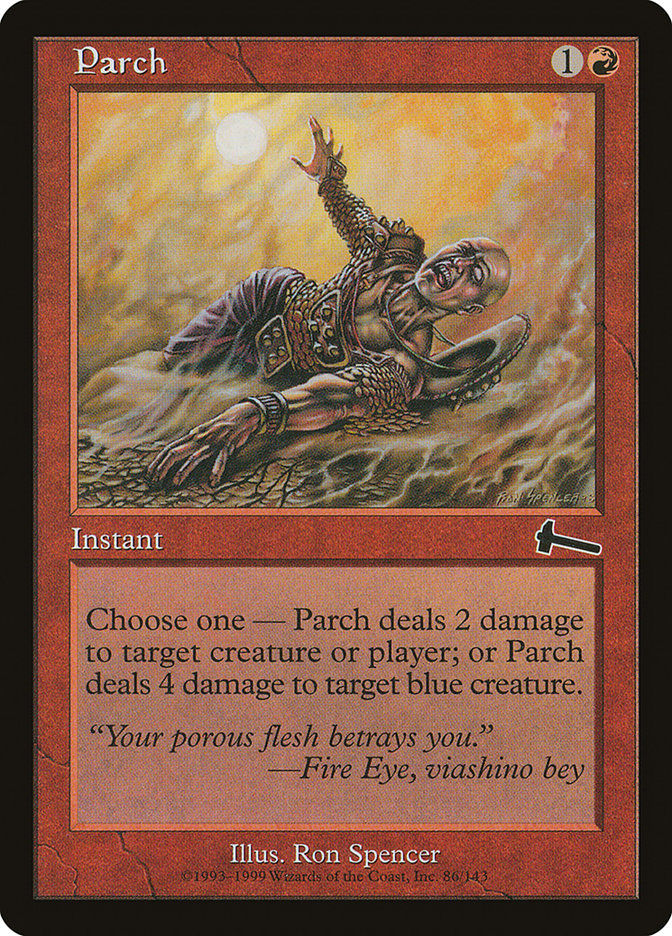Parch [Urza's Legacy] | Gate City Games LLC