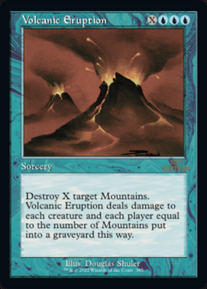 Volcanic Eruption (Retro) [30th Anniversary Edition] | Gate City Games LLC