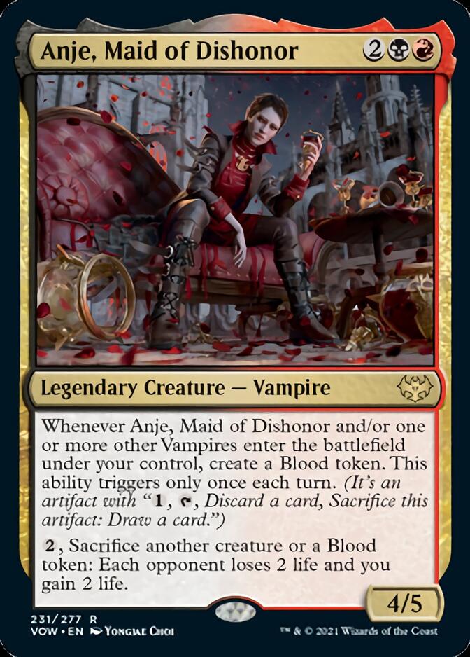 Anje, Maid of Dishonor [Innistrad: Crimson Vow] | Gate City Games LLC