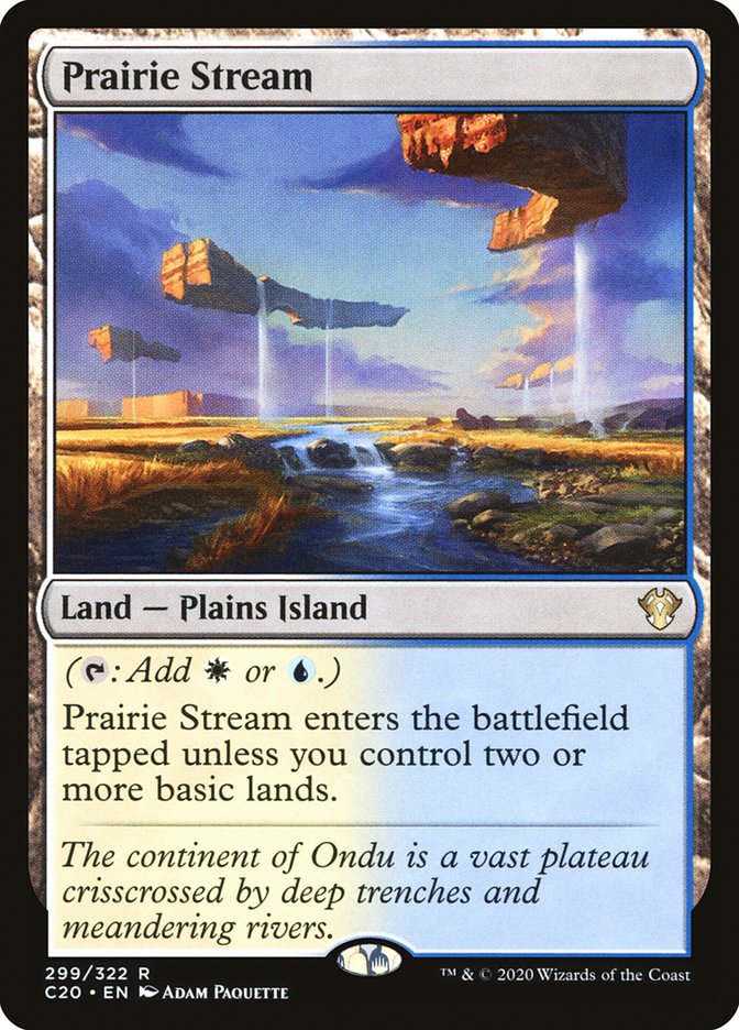 Prairie Stream [Commander 2020] | Gate City Games LLC
