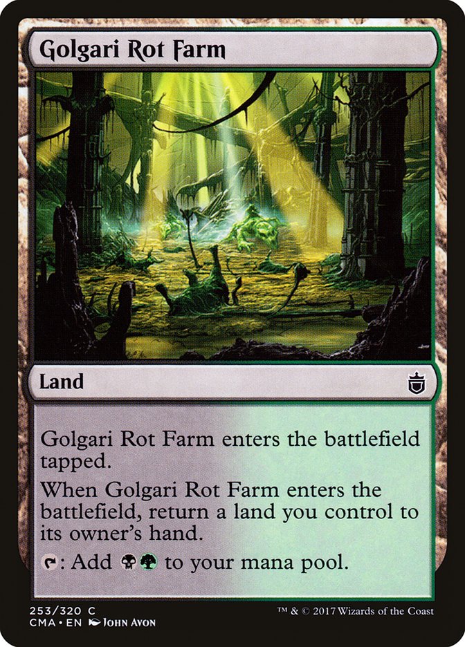 Golgari Rot Farm [Commander Anthology] | Gate City Games LLC