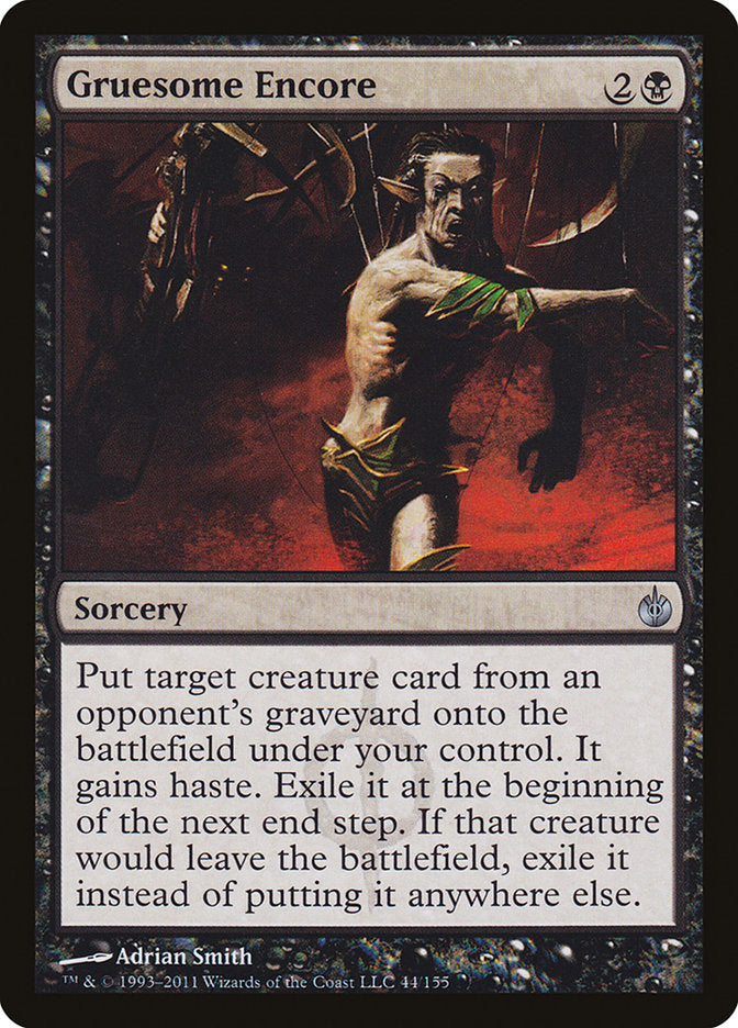 Gruesome Encore [Mirrodin Besieged] | Gate City Games LLC