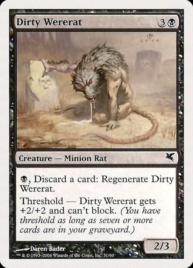Dirty Wererat (31) [Hachette UK] | Gate City Games LLC