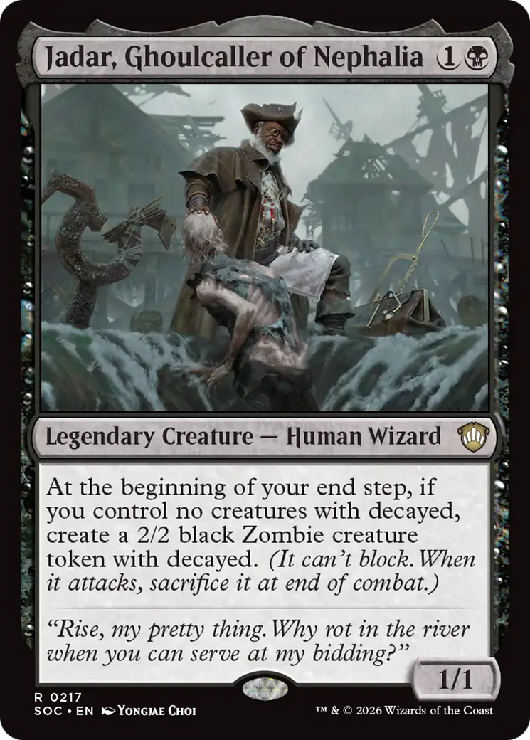Jadar, Ghoulcaller of Nephalia [Secrets of Strixhaven Commander] | Gate City Games LLC