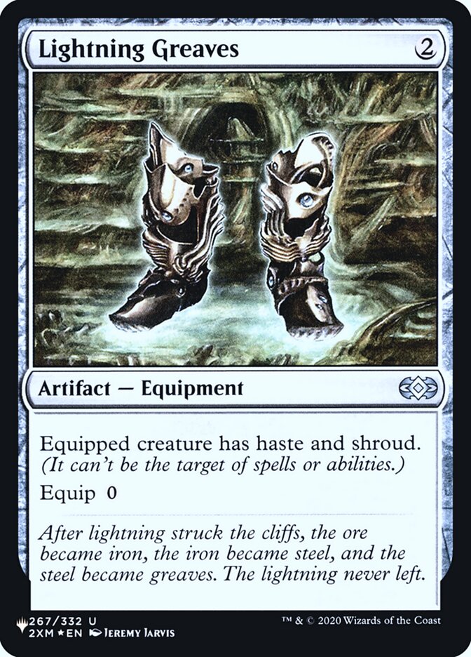 Lightning Greaves [Secret Lair: Heads I Win, Tails You Lose] | Gate City Games LLC