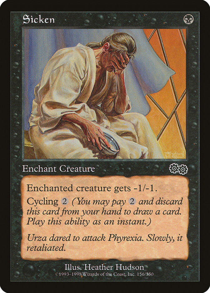 Sicken [Urza's Saga] | Gate City Games LLC