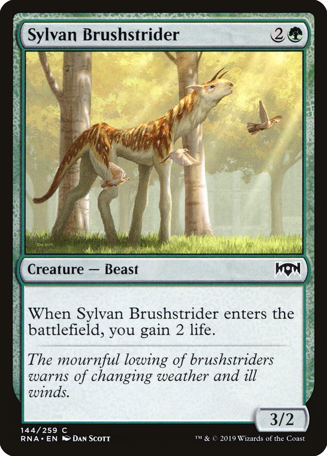 Sylvan Brushstrider [Ravnica Allegiance] | Gate City Games LLC
