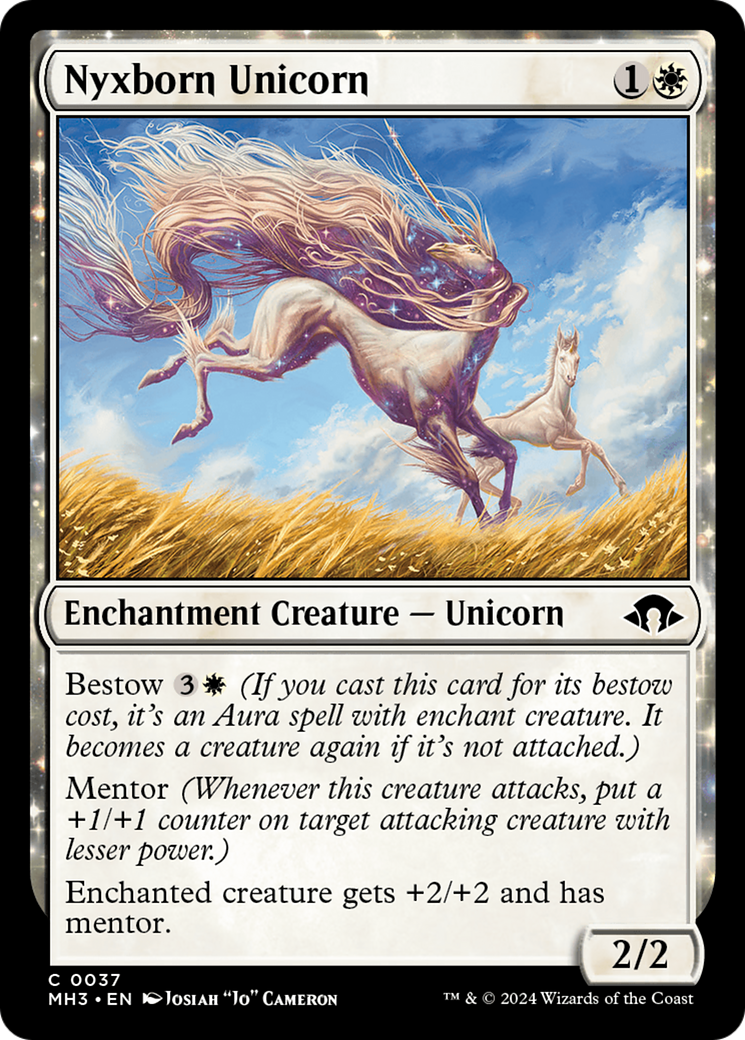 Nyxborn Unicorn [Modern Horizons 3] | Gate City Games LLC