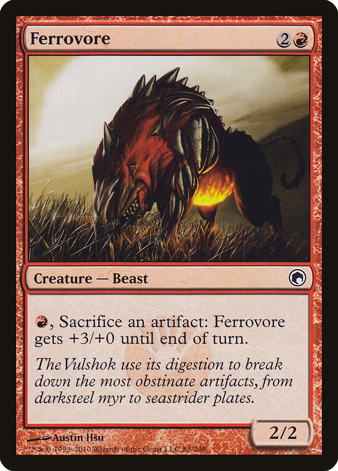 Ferrovore [Scars of Mirrodin] | Gate City Games LLC