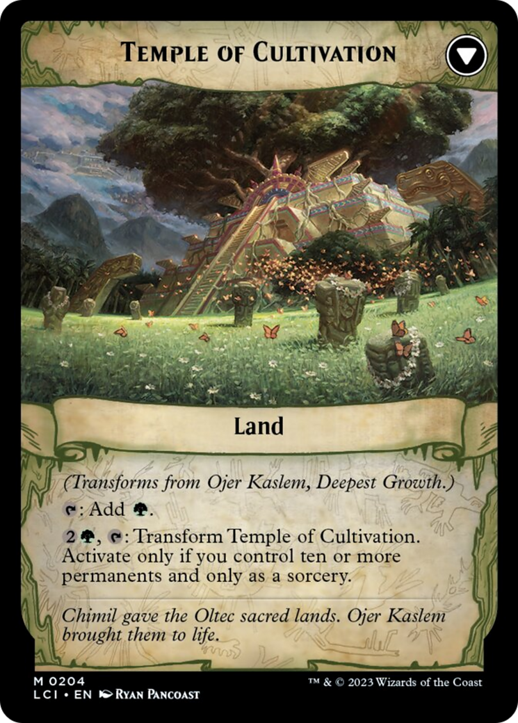 Ojer Kaslem, Deepest Growth // Temple of Cultivation [The Lost Caverns of Ixalan] | Gate City Games LLC