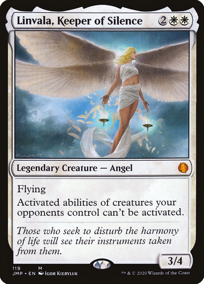 Linvala, Keeper of Silence [Jumpstart] | Gate City Games LLC