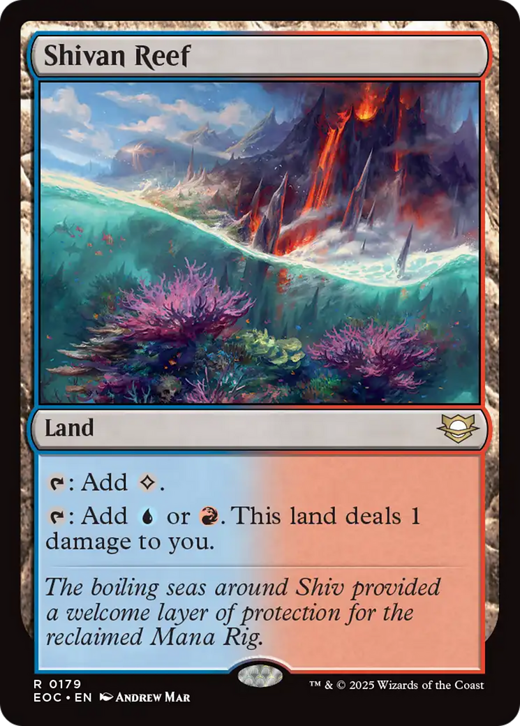 Shivan Reef [Edge of Eternities Commander] | Gate City Games LLC