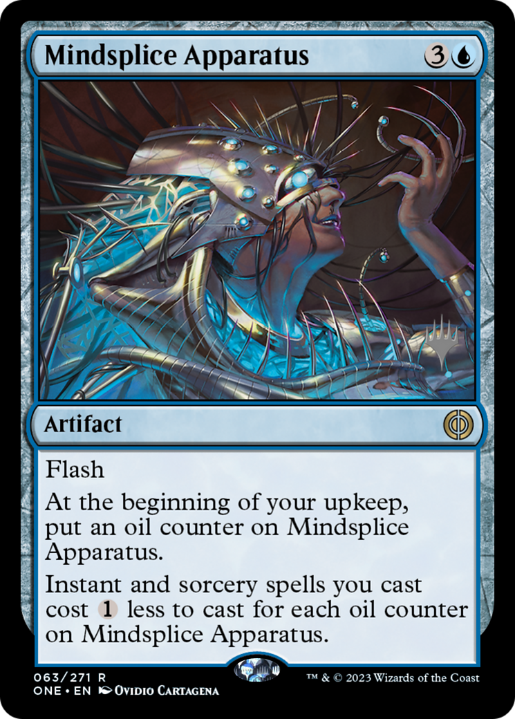 Mindsplice Apparatus (Promo Pack) [Phyrexia: All Will Be One Promos] | Gate City Games LLC