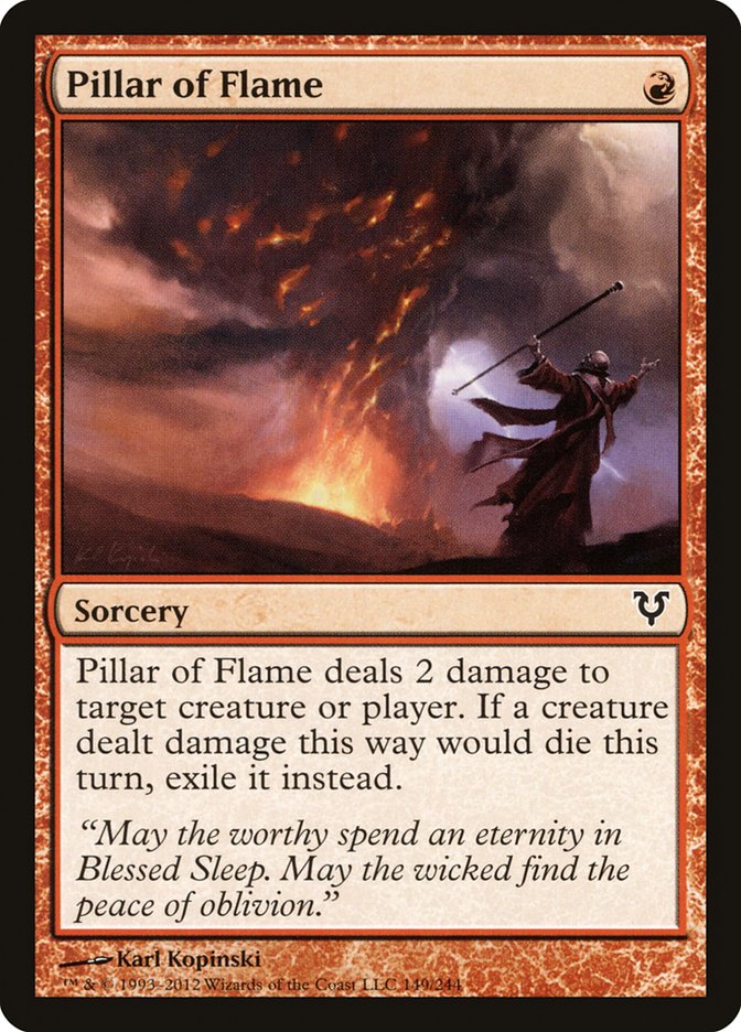 Pillar of Flame [Avacyn Restored] | Gate City Games LLC