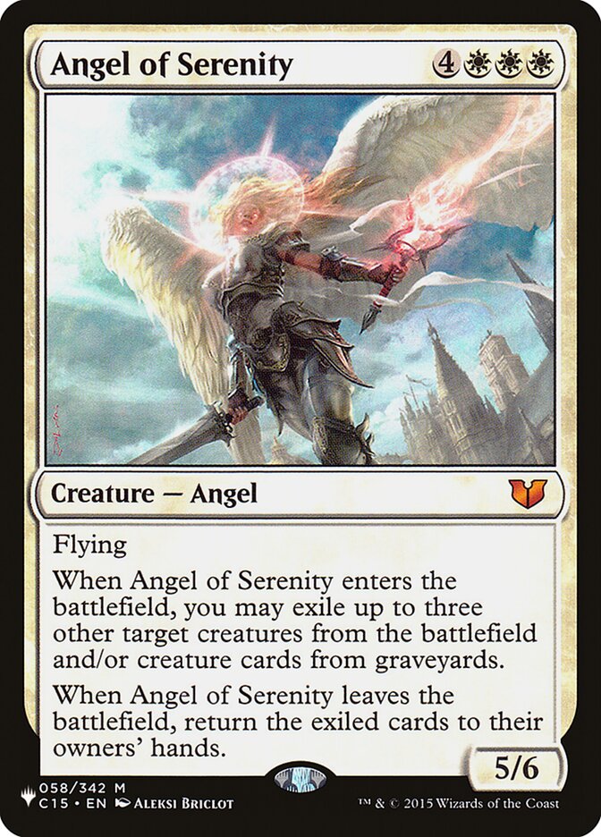 Angel of Serenity [The List] | Gate City Games LLC