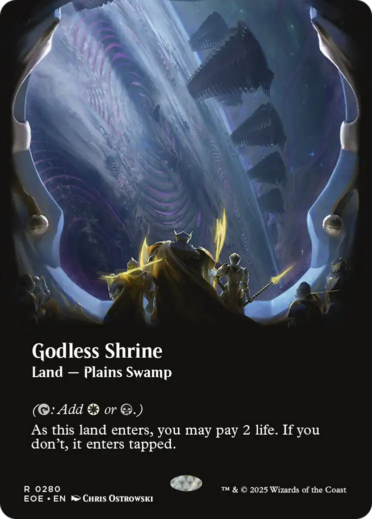Godless Shrine (Borderless) [Edge of Eternities] | Gate City Games LLC