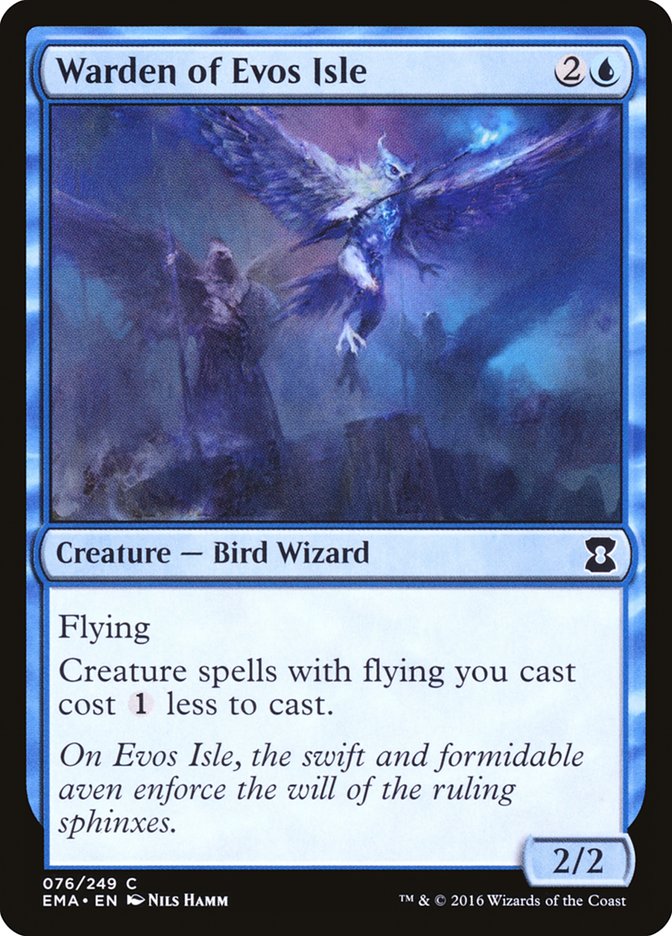 Warden of Evos Isle [Eternal Masters] | Gate City Games LLC