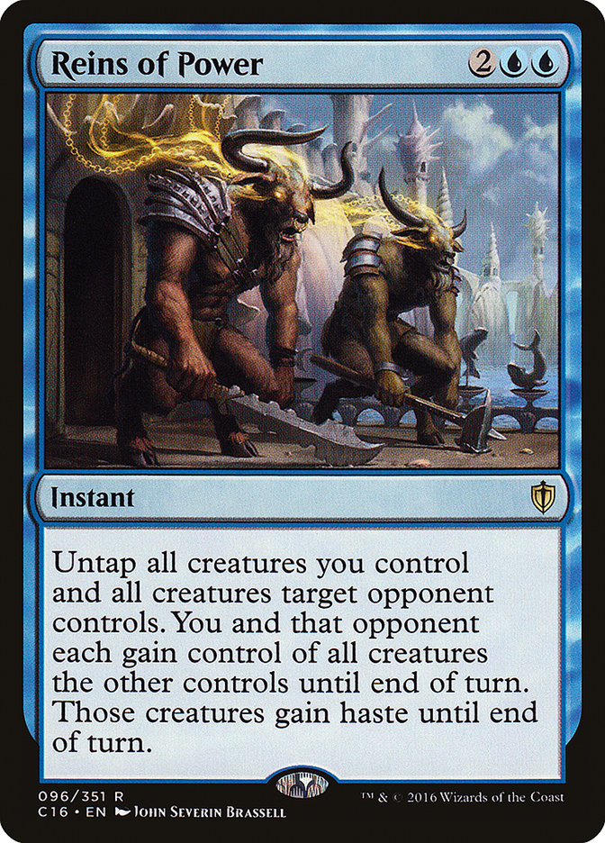 Reins of Power [Commander 2016] | Gate City Games LLC