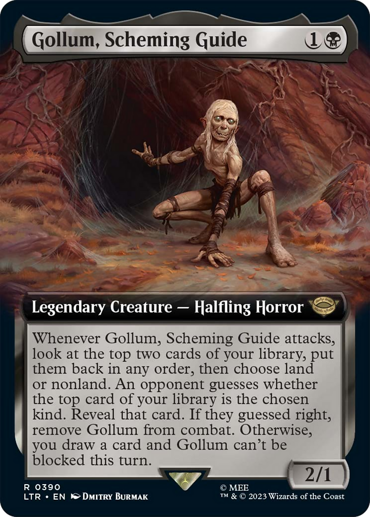 Gollum, Scheming Guide (Extended Art) [The Lord of the Rings: Tales of Middle-Earth] | Gate City Games LLC