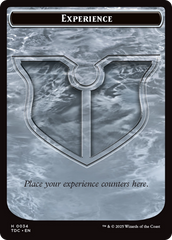 Experience // Treasure Double-Sided Token [Tarkir: Dragonstorm Commander Tokens] | Gate City Games LLC