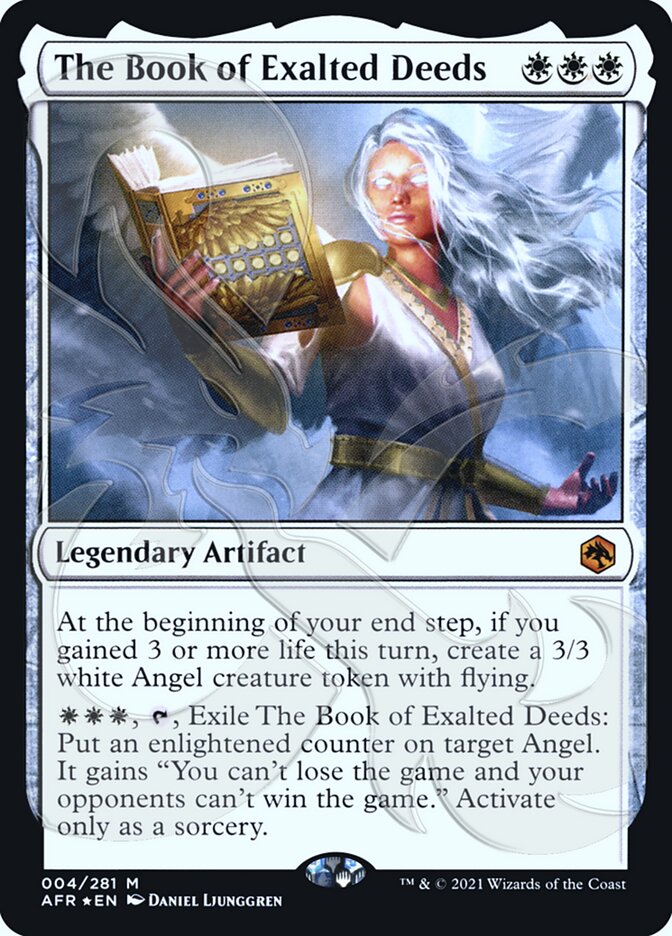 The Book of Exalted Deeds (Ampersand Promo) [Dungeons & Dragons: Adventures in the Forgotten Realms Promos] | Gate City Games LLC