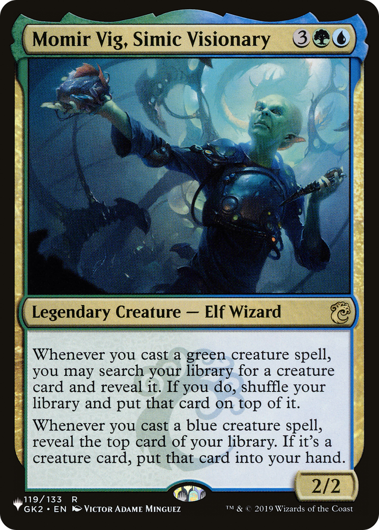 Momir Vig, Simic Visionary [The List Reprints] | Gate City Games LLC