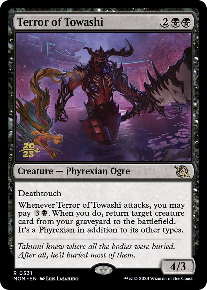 Terror of Towashi [March of the Machine Prerelease Promos] | Gate City Games LLC