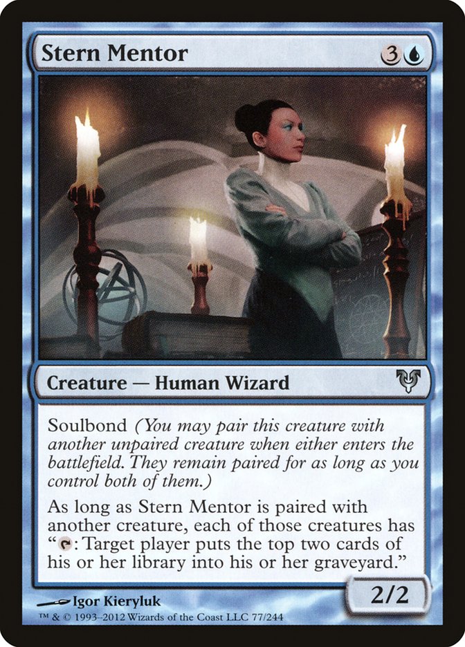 Stern Mentor [Avacyn Restored] | Gate City Games LLC