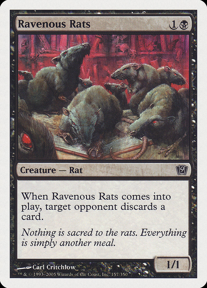 Ravenous Rats [Ninth Edition] | Gate City Games LLC