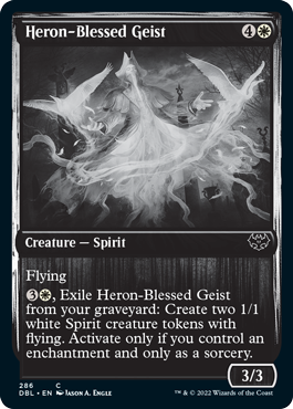 Heron-Blessed Geist [Innistrad: Double Feature] | Gate City Games LLC