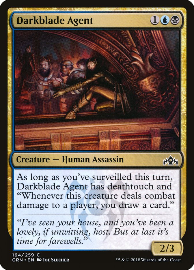 Darkblade Agent [Guilds of Ravnica] | Gate City Games LLC